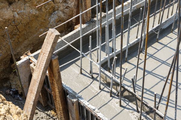 Concrete Footing Pouring in Palm Desert