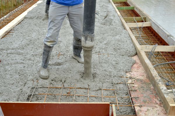 Concrete Base Construction in Palm Desert