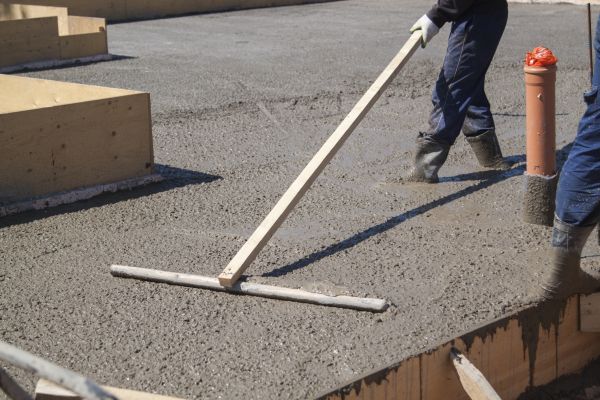 Concrete Platform Installation in Palm Desert