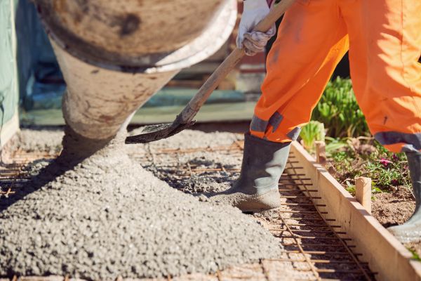Poured Concrete Installation in Palm Desert