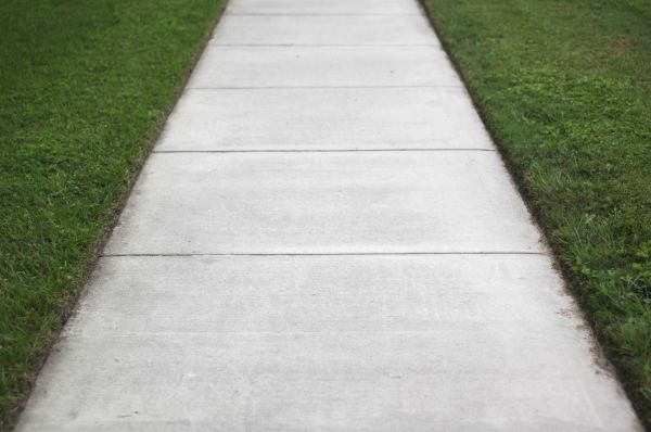 Concrete Path Installation in Palm Desert