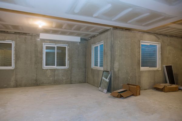 Basement Concrete Installation in Palm Desert