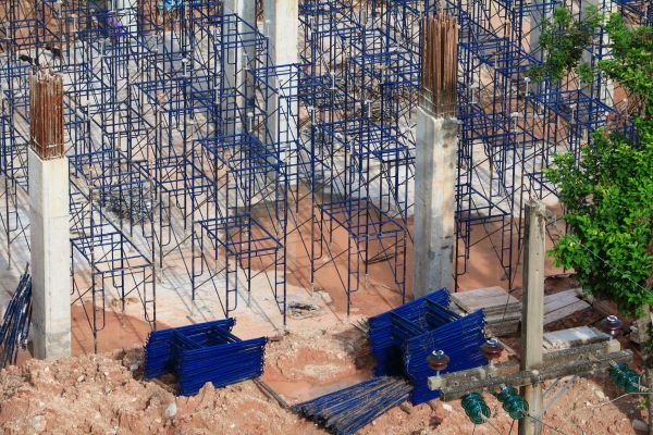 Concrete Pier Construction in Palm Desert