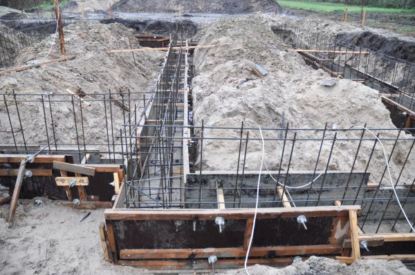 House Footing Construction in Palm Desert