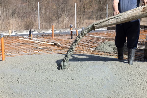 Pole Barn Slab Pouring in Palm Desert