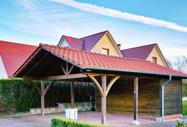 Carport Base Construction in Palm Desert