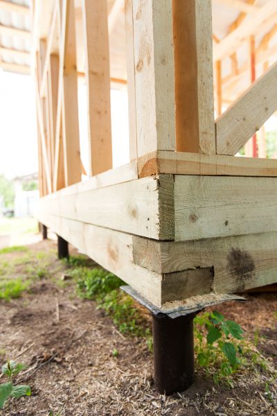 Barn Footing Construction in Palm Desert