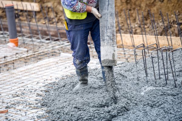 Cabin Foundation Pouring in Palm Desert