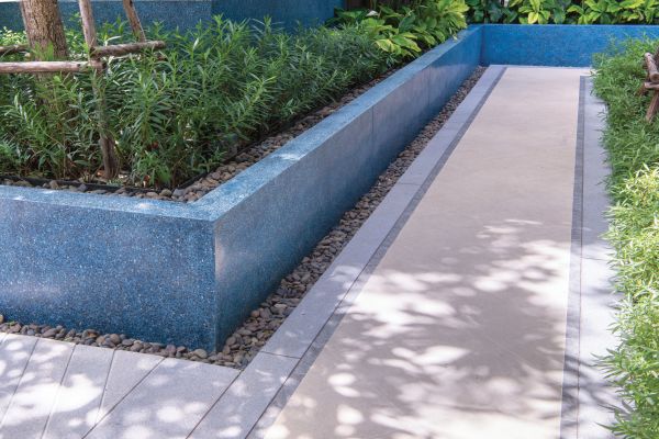 Outdoor Walkway Construction in Palm Desert